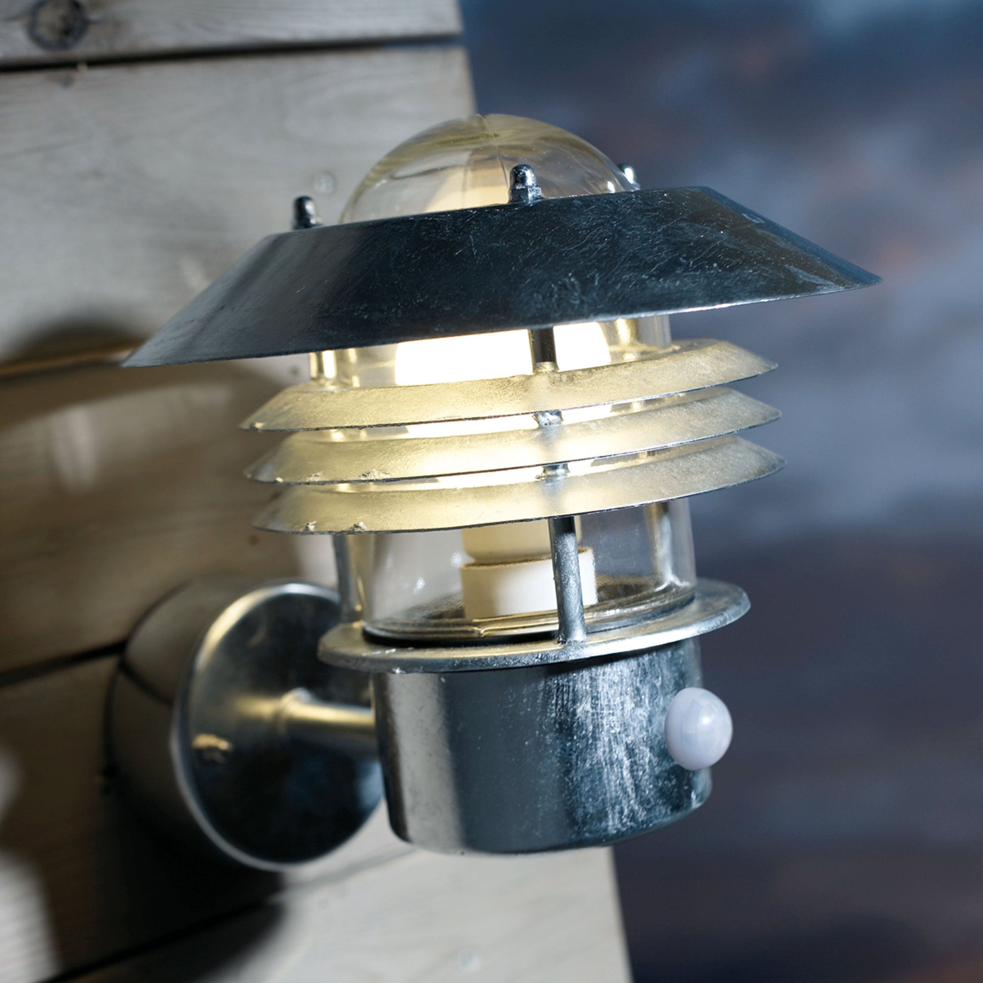 Vejers PIR Sensor Wall Lantern