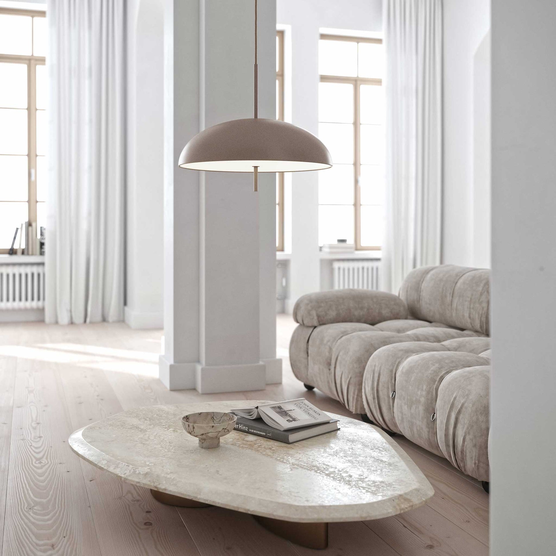 Versale 50 Pendant Light, Brown