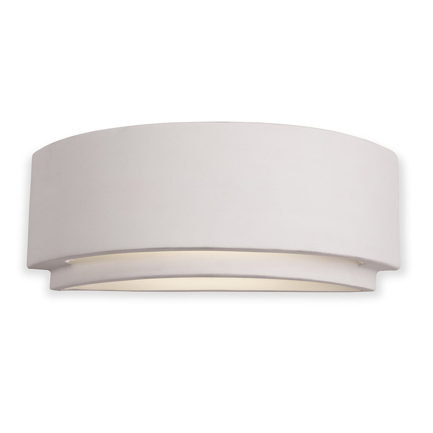 Kenswick Two-Tier Paintable Ceramic Up & Down Wall Light