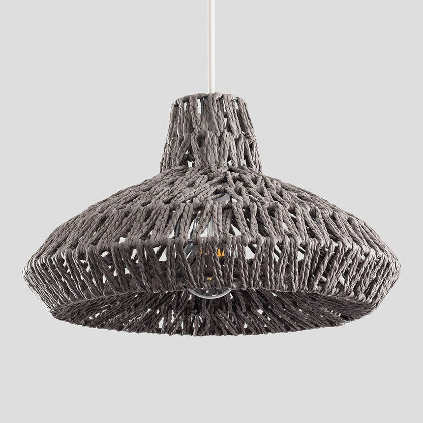 Wicker 35cm Easy Fit Pendant Shade