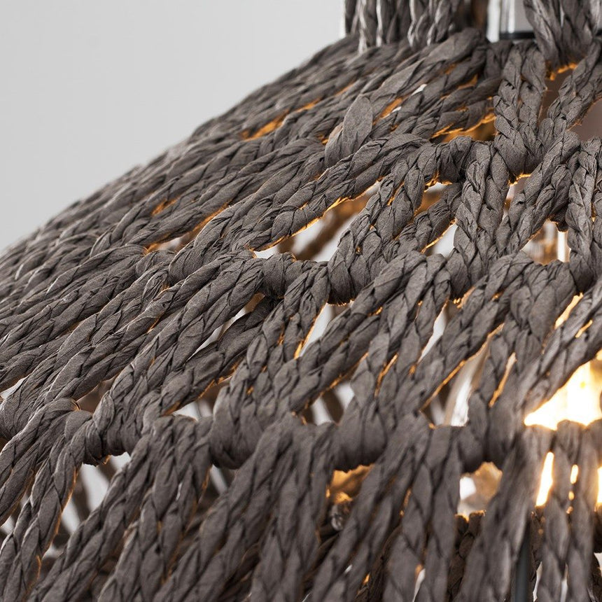 Wicker 35cm Easy Fit Pendant Shade