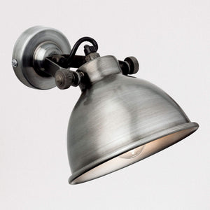 Lampsy FLR Huxley Wall Light - Antique Silver-Lampsy