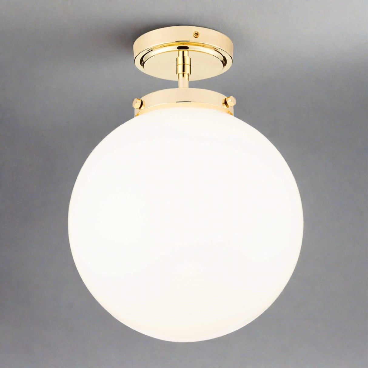 Hyde Globe Bathroom Semi-flush Ceiling Light