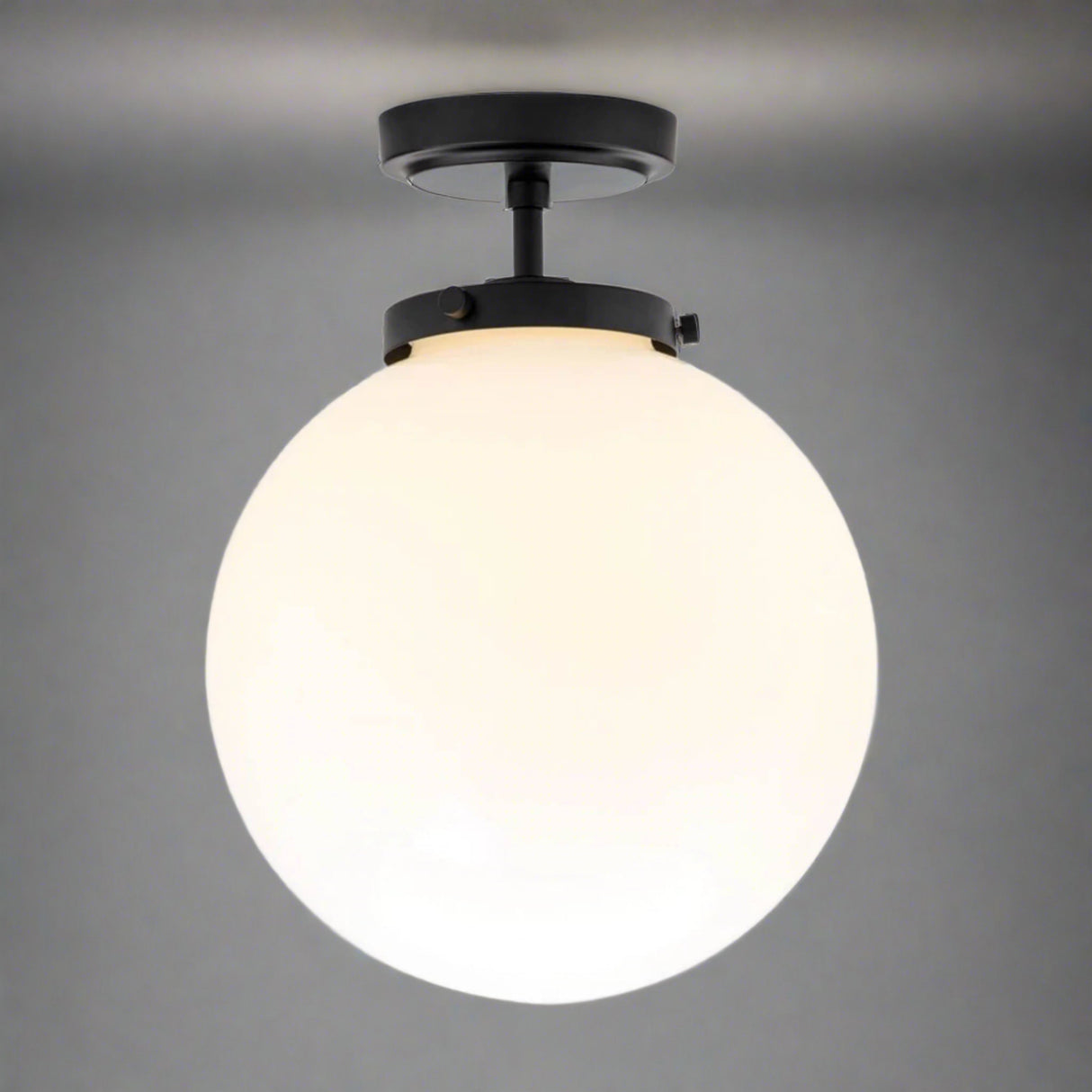 Hyde Globe Bathroom Semi-flush Ceiling Light