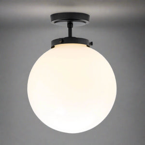 Hyde Globe Bathroom Semi-flush Ceiling Light