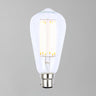 500lm ST64 2200k Dimmable LED Filament Light Bulb B22 (40w eqv)