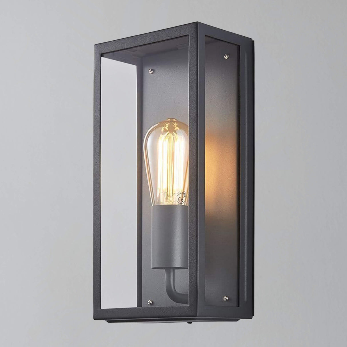 Minerva Outdoor Wall Light, Anthracite