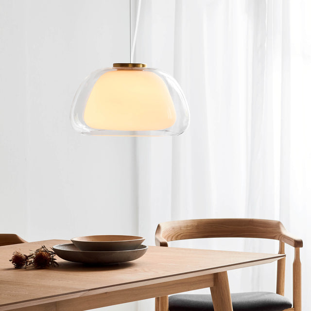 Nordlux Jelly Glass Pendant Light - -Lampsy