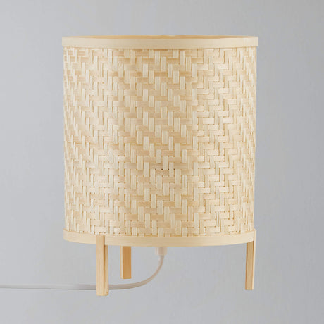 Nordlux Trinidad Woven Bamboo Table Lamp - -Lampsy