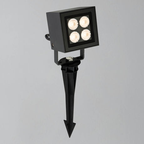 Square 8w LED Garden Spike Light